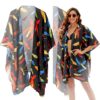 Cardigan kimono donna YCHUCH copricostume mare piscina