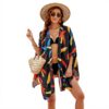 Cardigan kimono donna YCHUCH copricostume mare piscina