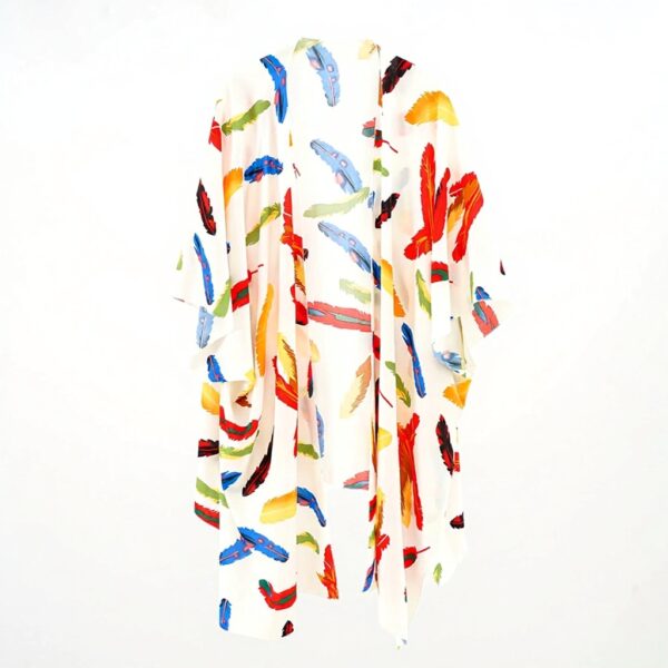 Cardigan kimono donna YCHUCH copricostume mare piscina