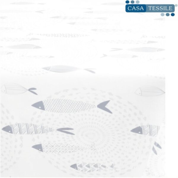 Casatessile Tovaglia plastificata Italiana Mare impermeabile