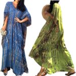 Copricostume Donna Caftano Mare Boho Chic Maxi Dress-0