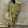 Copricostume Donna Caftano Mare Boho Chic Maxi Dress-1