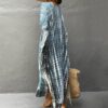 Copricostume Donna Caftano Vestito Lungo Mare Boho Chic-2