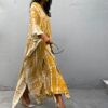 Copricostume Donna Caftano Vestito Lungo Mare Boho Chic-5