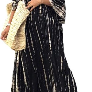 Copricostume Donna Caftano Vestito Mare Boho Chic Maxi-0