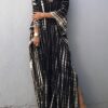 Copricostume Donna Caftano Vestito Mare Boho Chic Maxi-2