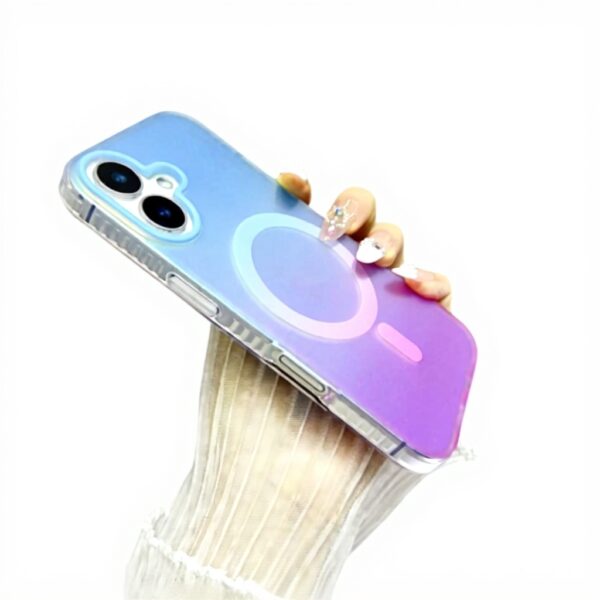 Custodia iPhone paraurti lenti cambio colore HUUMAGIC