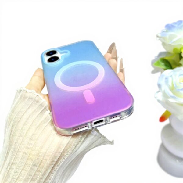 Custodia iPhone paraurti lenti cambio colore HUUMAGIC