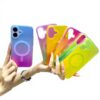 Custodia iPhone paraurti lenti cambio colore HUUMAGIC