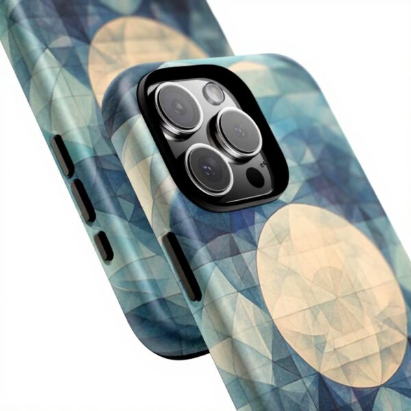 Custodia iPhone 16 Pro Max Andriez design geometrico luna