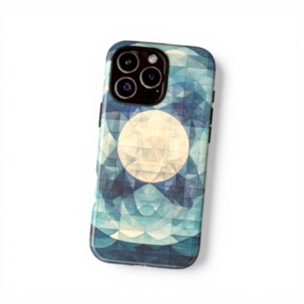 Custodia iPhone 16 Pro Max Andriez design geometrico luna