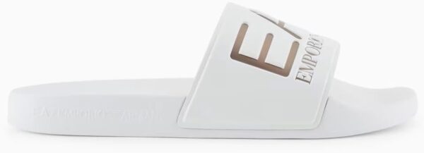 Ciabatte EA7 Emporio Armani Logo Sliders Unisex Spiaggia-3