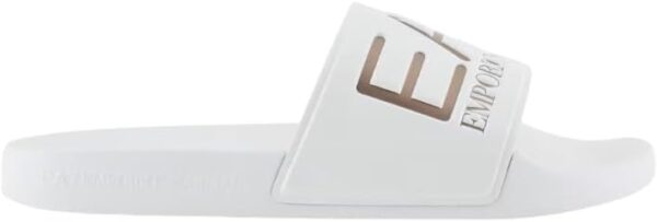 Ciabatte EA7 Emporio Armani Logo Sliders Unisex Spiaggia-0