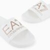 Ciabatte EA7 Emporio Armani Logo Sliders Unisex Spiaggia-2