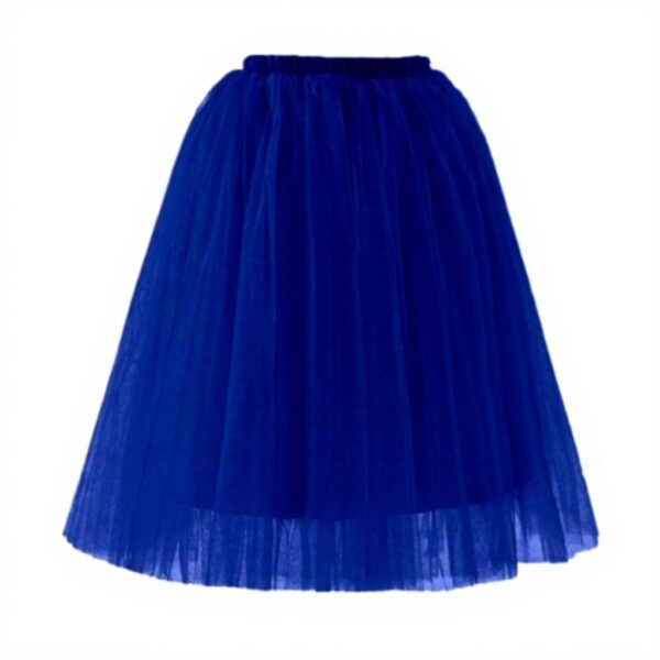 Generico Gonna Tulle Donna Vita Alta Elasticizzata Colori