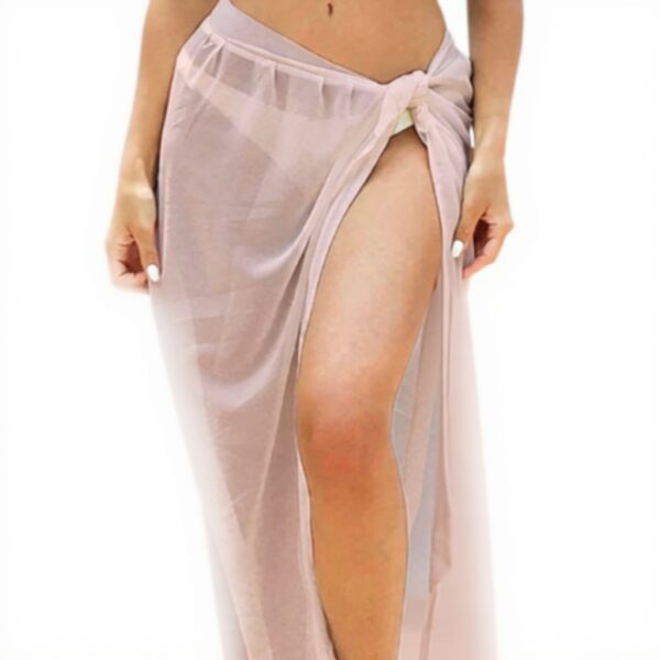 Gonna avvolgente chiffon spacco laterale donna Generisch