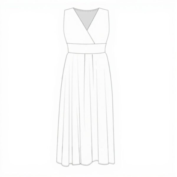 Vestito Donna Hawaiian Honu Poliestere Spandex Scollo V