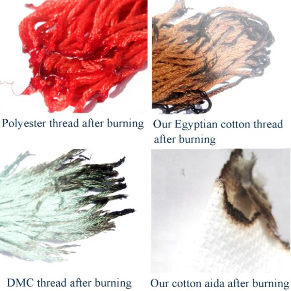 Kit punto croce Maria cotone 14ct 27x40cm avanzato hobby