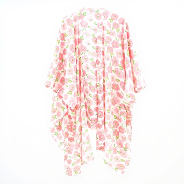 Kimono copricostume donna Wjsdsg ampio spacco laterale mare