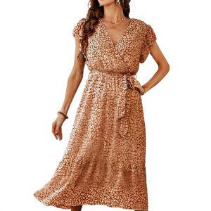 Vestiti Donna Onsoyours Abiti Mare Lunghi Boho Fiori