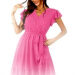 Vestiti Donna Onsoyours Abito Lungo Boho Fiori Spiaggia