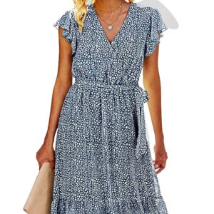 Vestiti Donna Onsoyours Abiti Mare Maxi Dress Boho Fiori