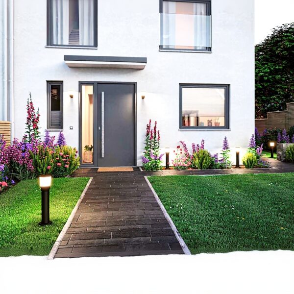 Lampada da parete esterni Paulmann Bako antracite resistente