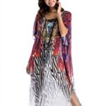 Copricostume Donna Vestito Lungo Trasparente Maxi Dress