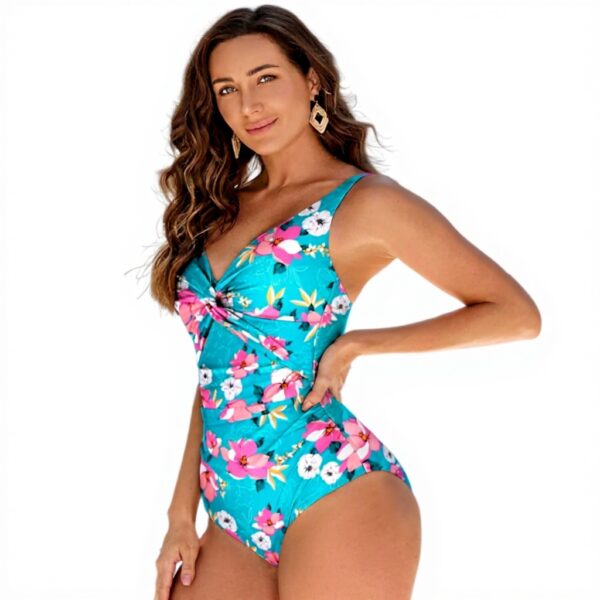 WIN.MAX Costume intero donna scollo a V controllo pancia