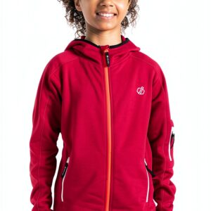 Giacche pile bambini Dare 2b poliestere riciclato rosa-0